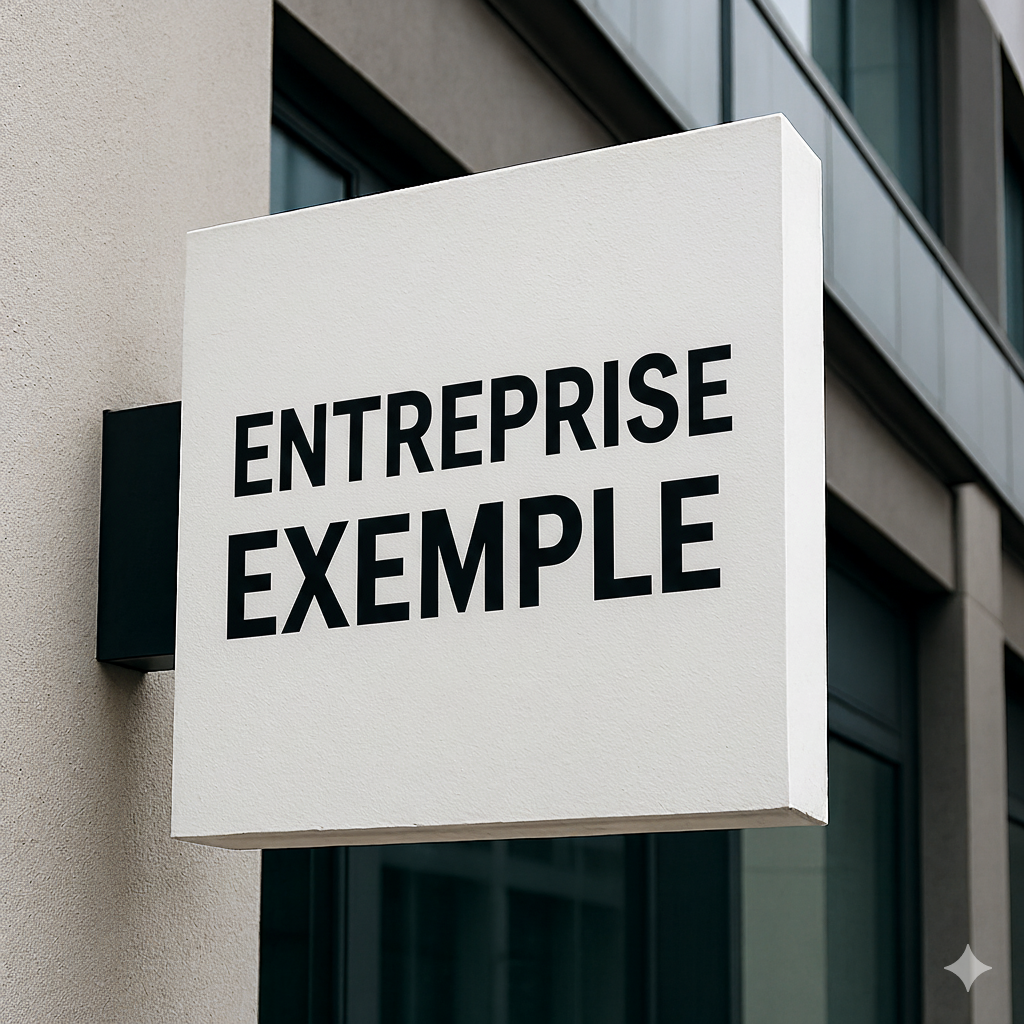 Mon entreprise